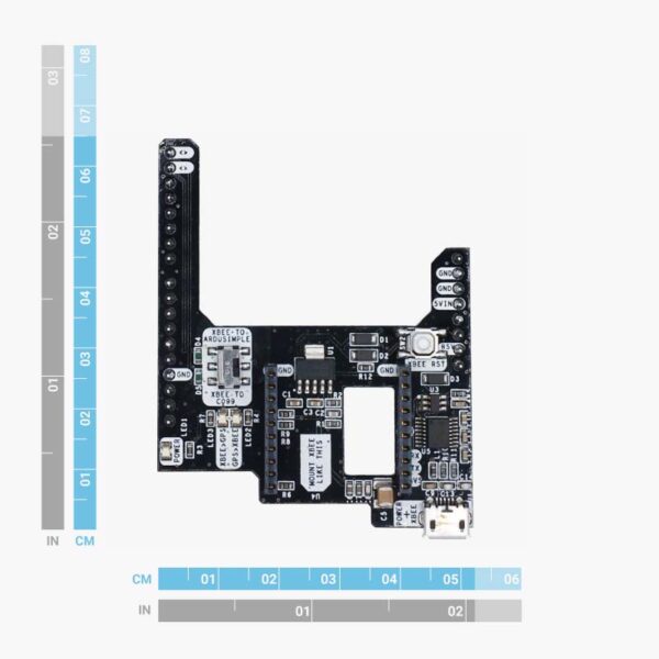 ArduSimple XBee socket Shield for C099-F9P GNSS RTK board