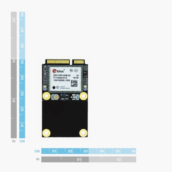 simpleRTK2B mPCIe (u-blox ZED-F9) Mini PCI Express RTK board ArduSimple